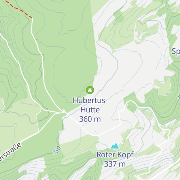 Map of Hubertus-Hütte