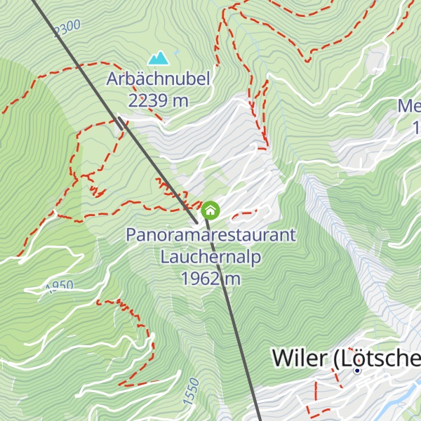 Map of Panoramarestaurant Lauchernalp