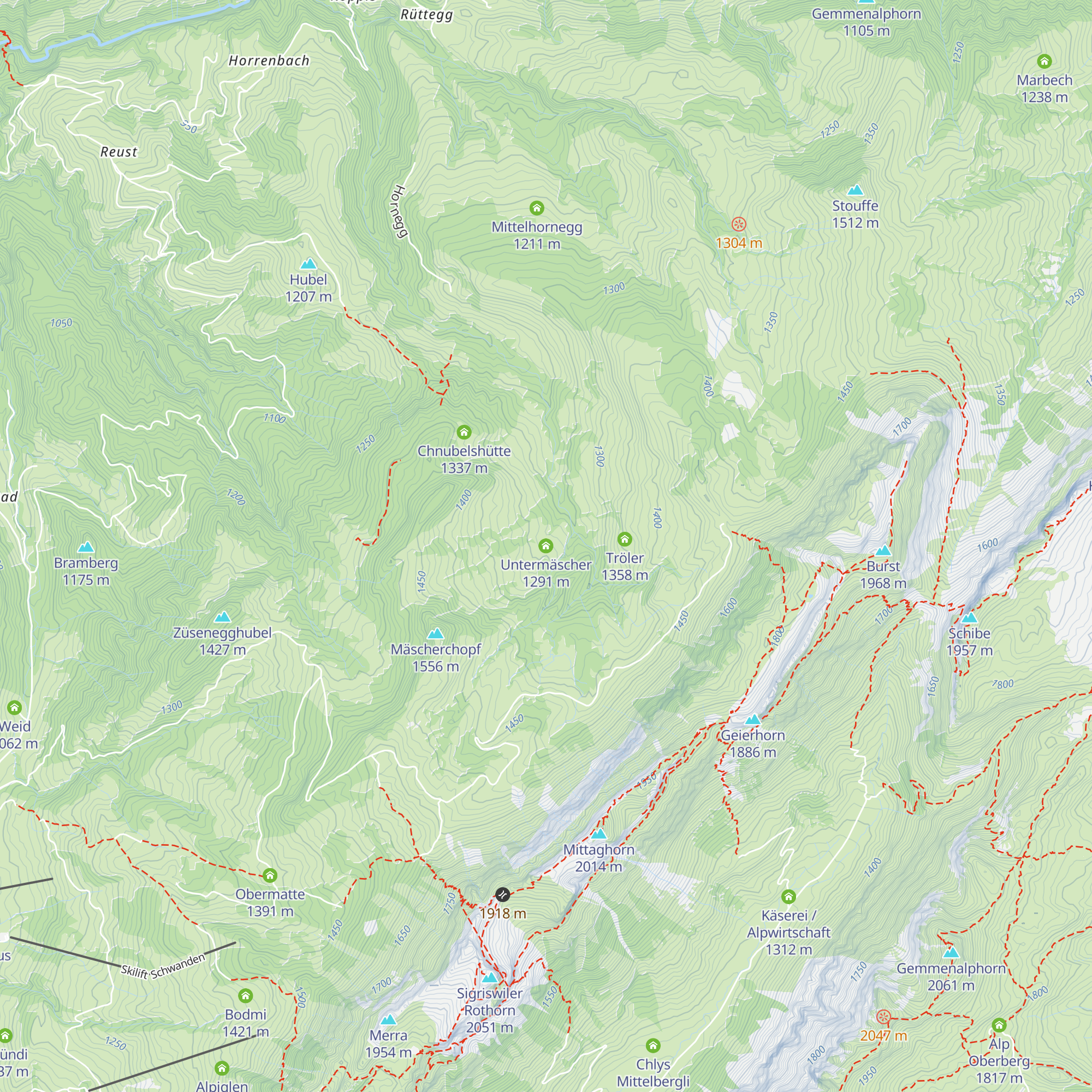 Untermäscher map