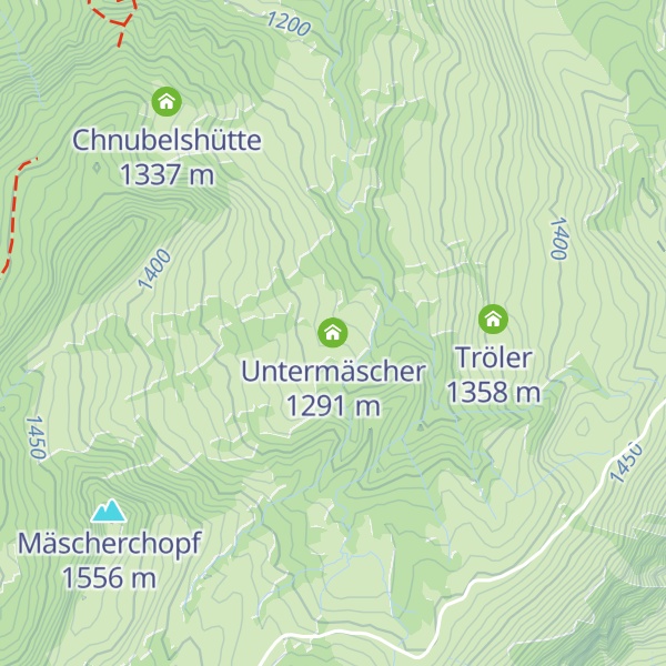 Map of Untermäscher