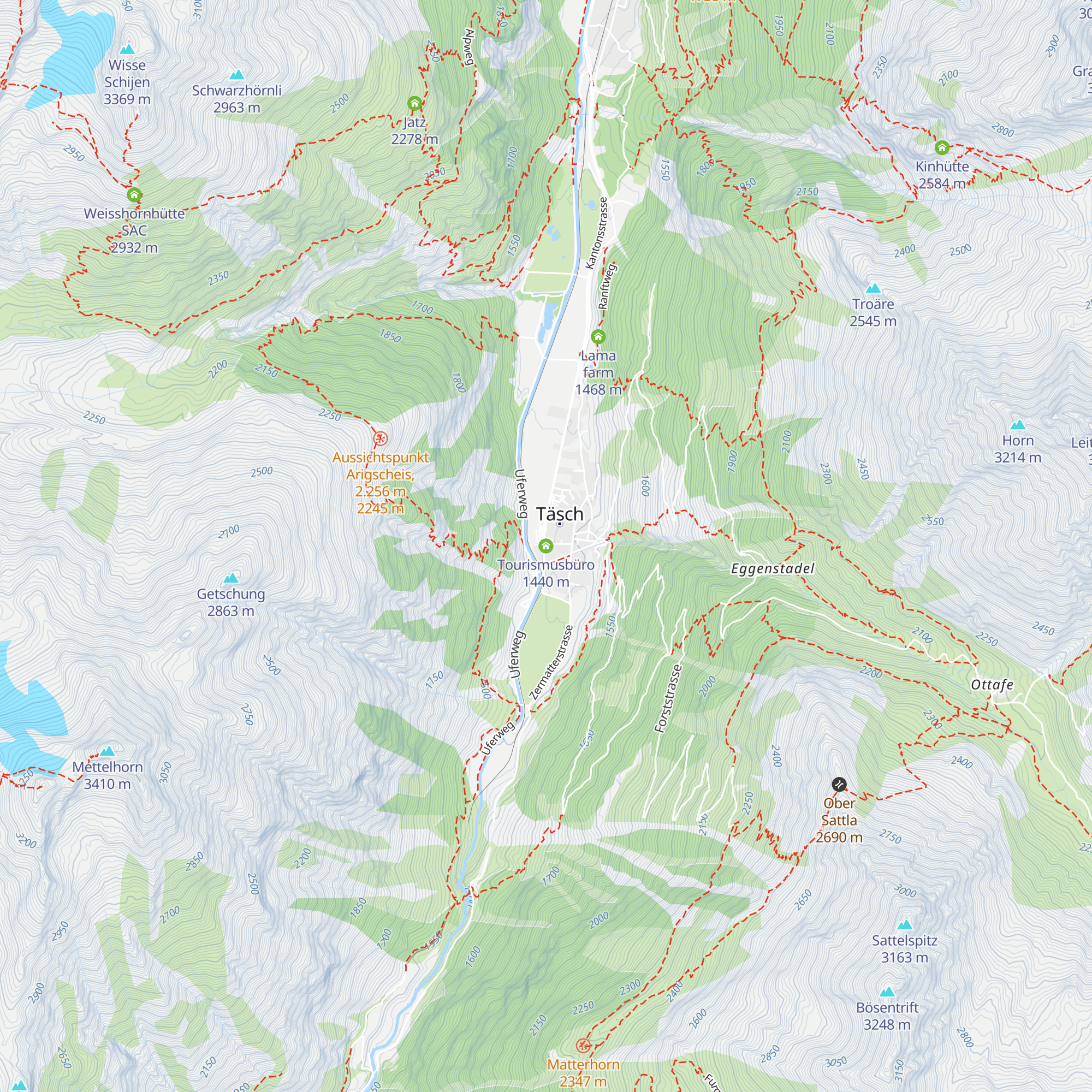 Tourismusbüro map