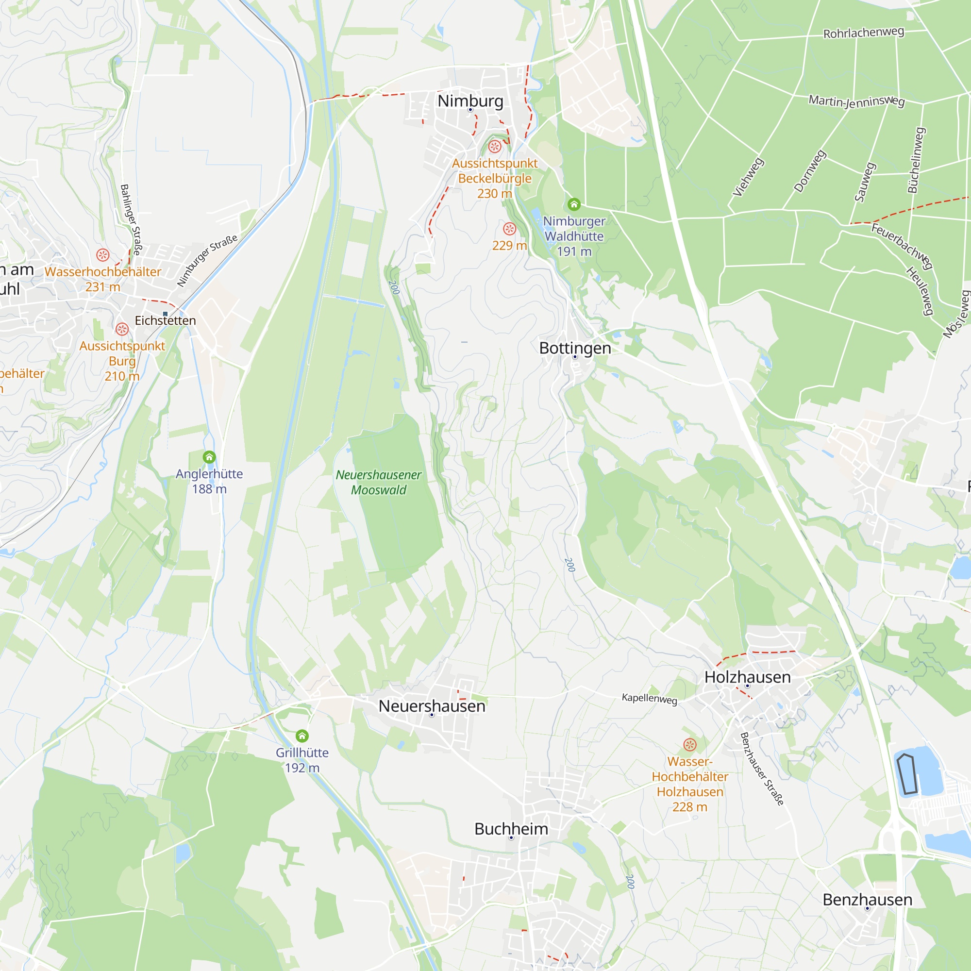 Bammert-Hütte map