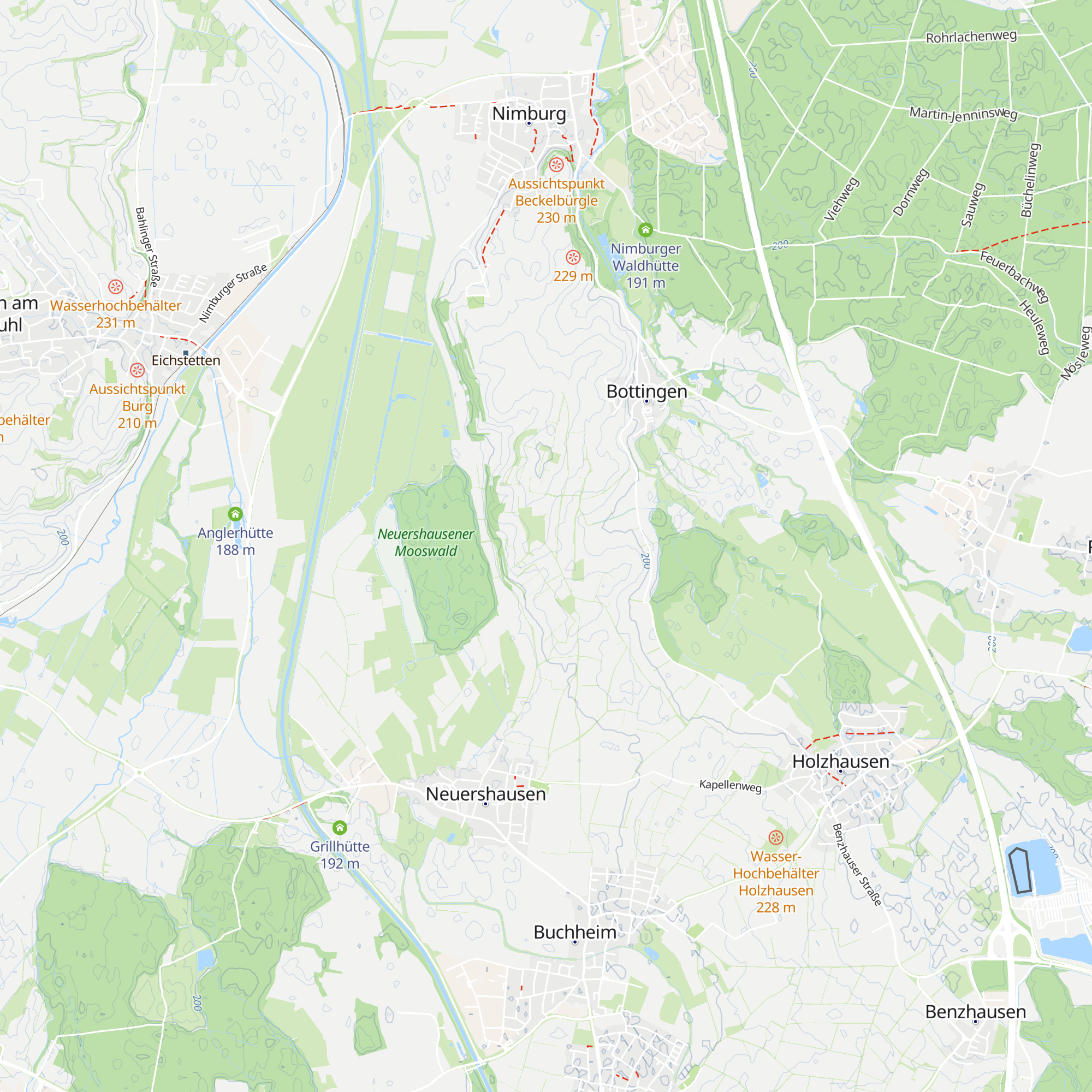 Bammert-Hütte map
