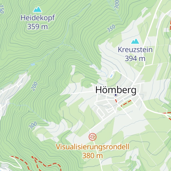 Map of Katzberg