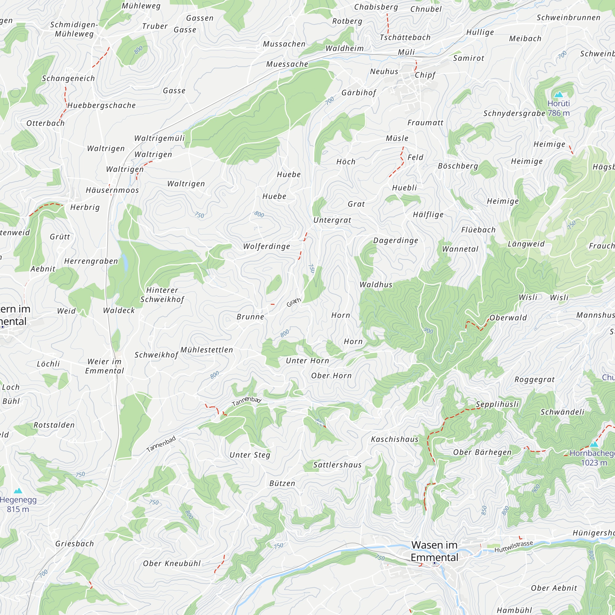 Groppemoos map