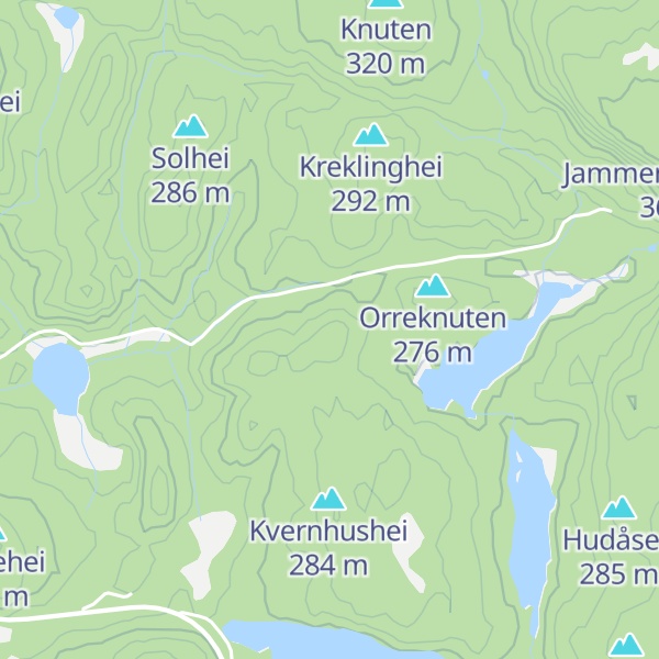 Map of Budalshei