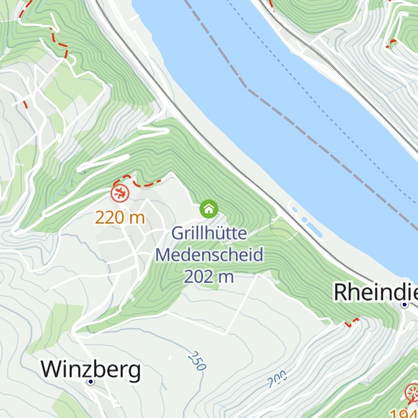 Map of Grillhütte Medenscheid