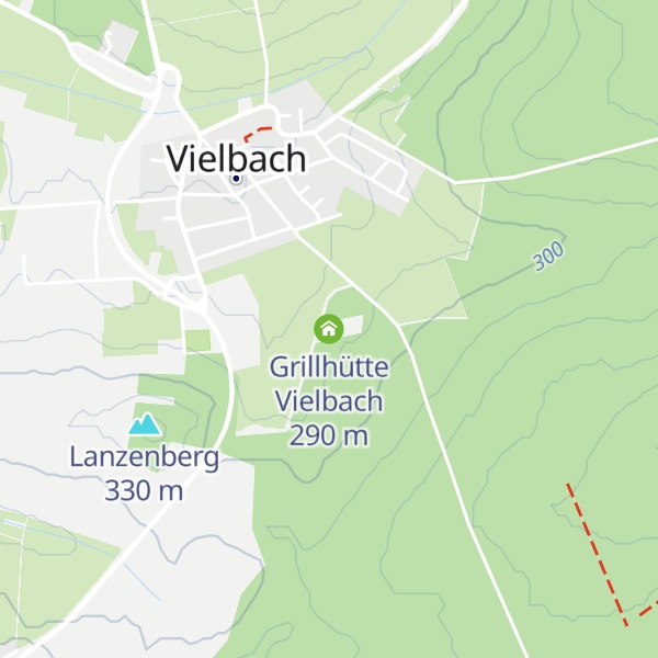 Map of Grillhütte Vielbach