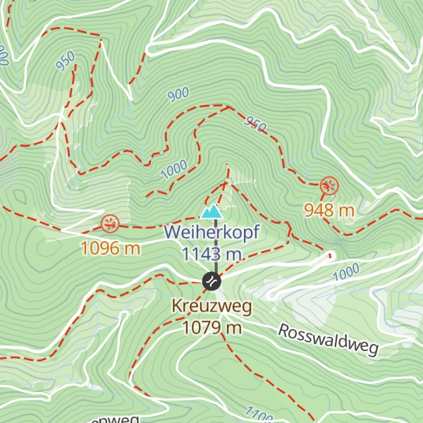 Map of Weiherkopf