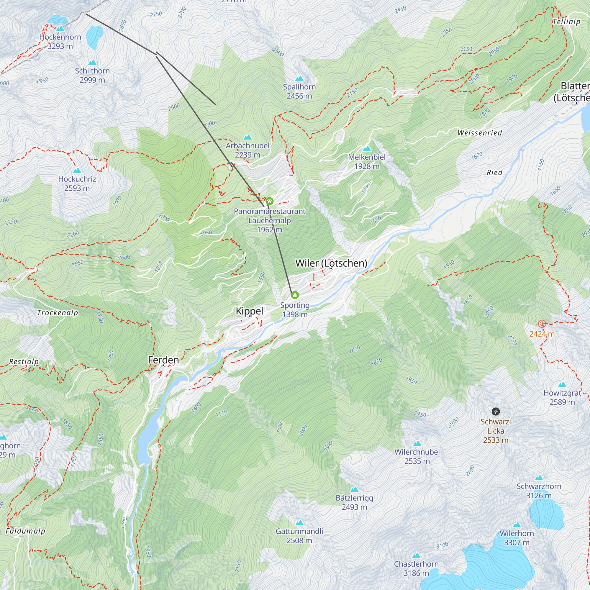 Sporting map