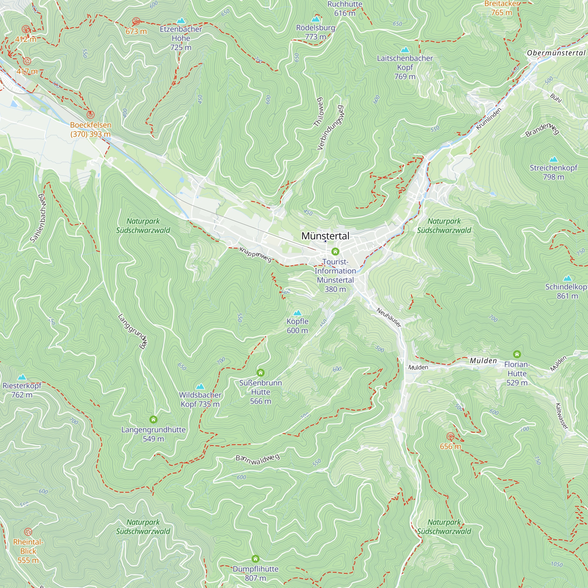 Viehütte map