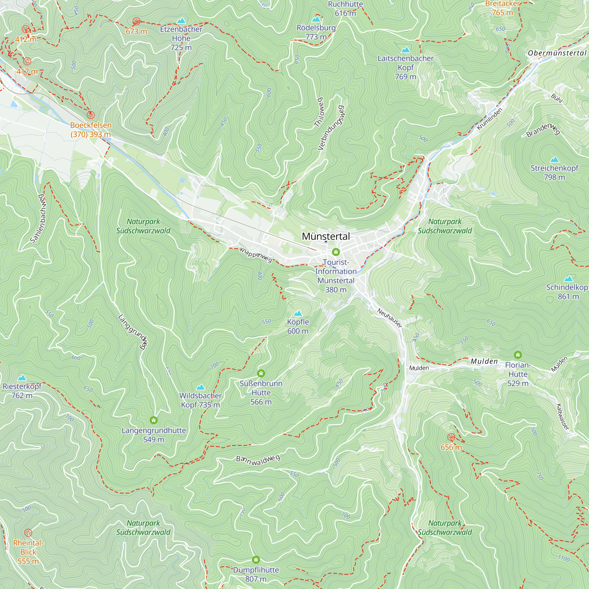 Viehütte map