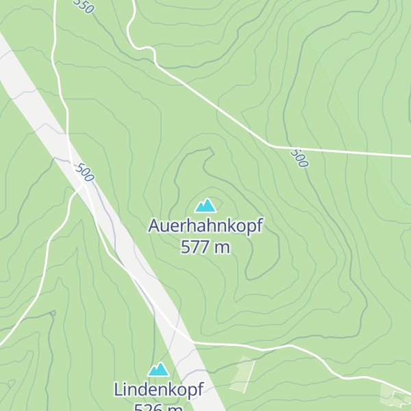 Map of Auerhahnkopf