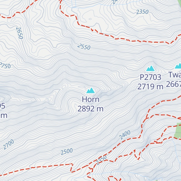 Map of Horn