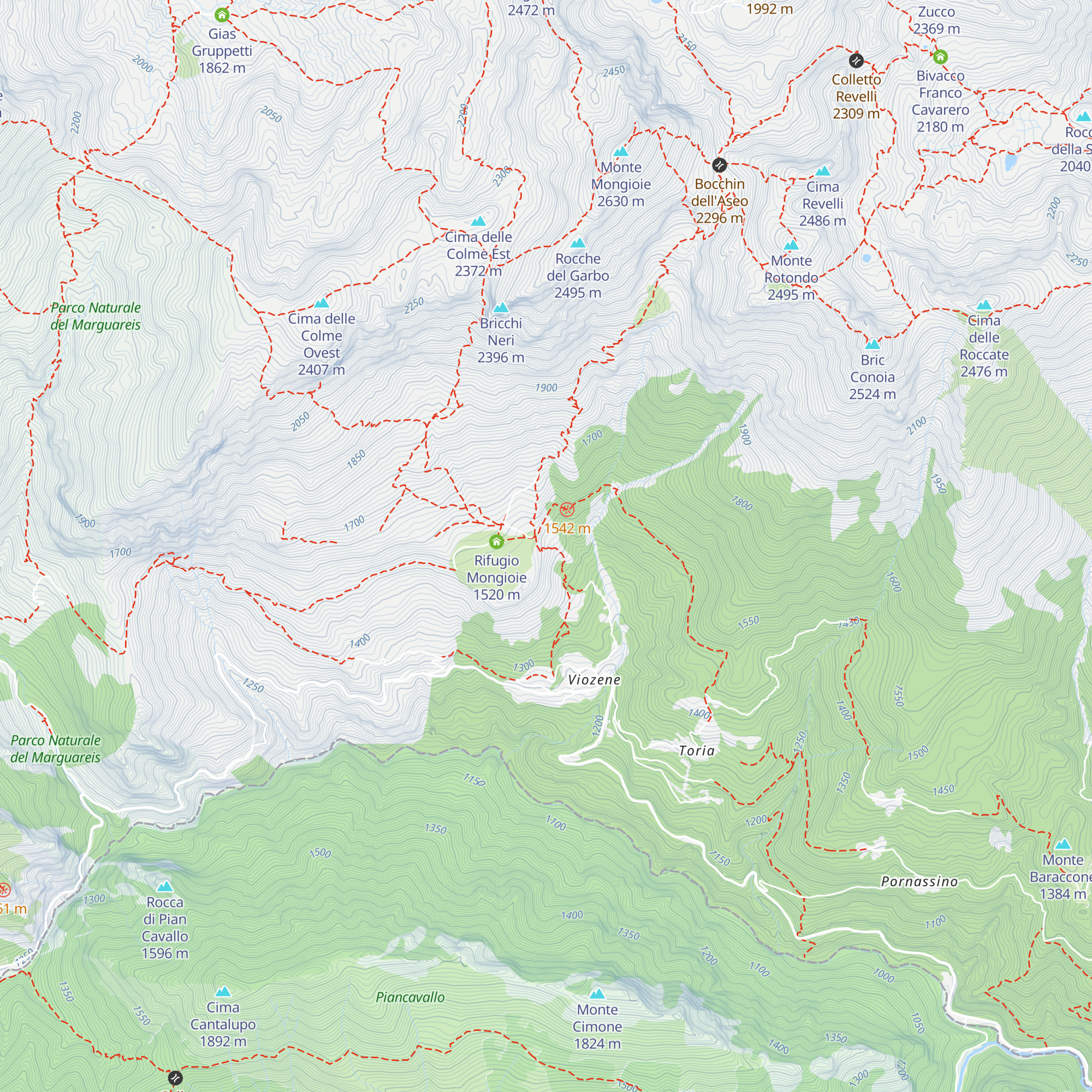 A Cabana de Cian Ruscet map