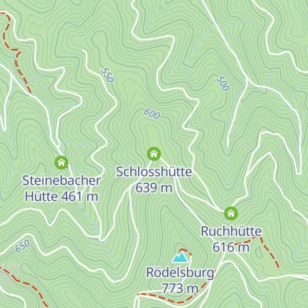 Map of Schlosshütte