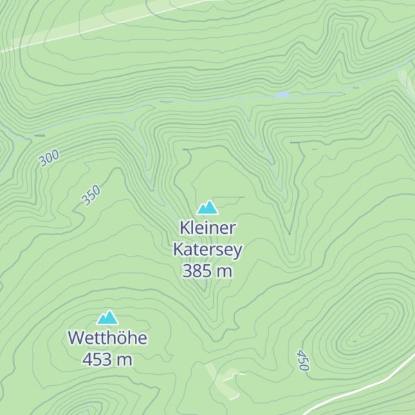 Map of Kleiner Katersey