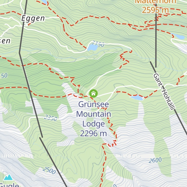 Map of Grünsee Mountain Lodge