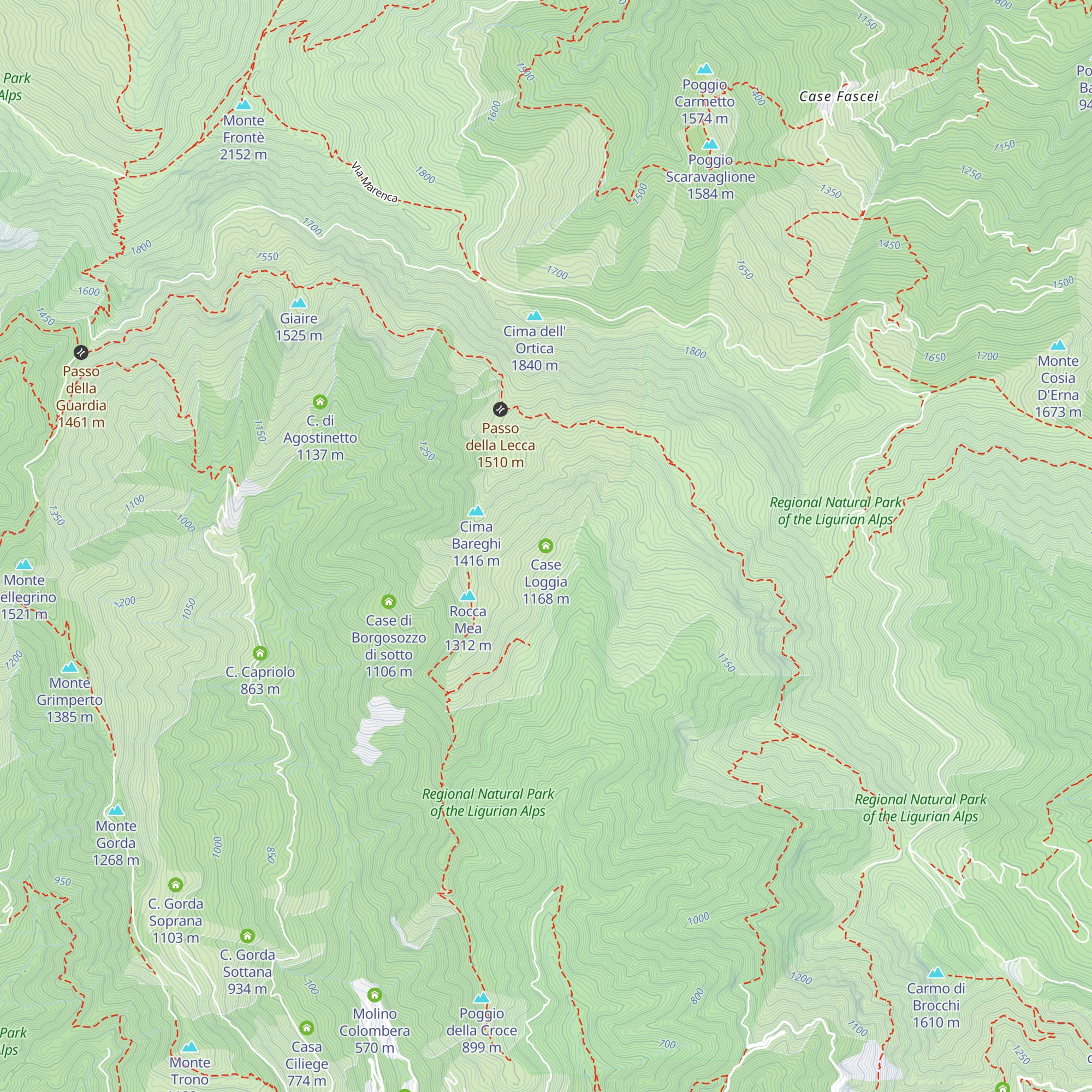 Case Loggia map