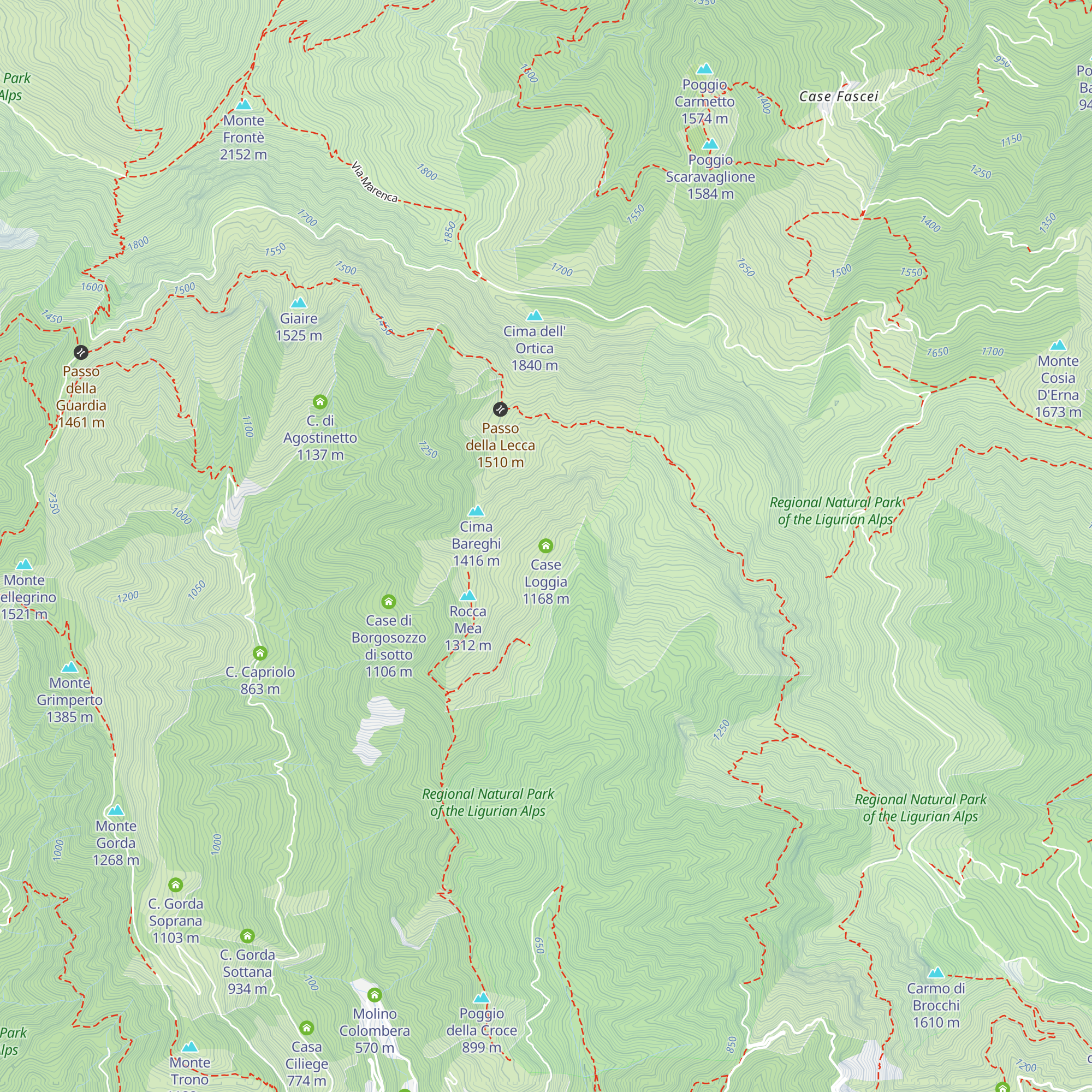 Case Loggia map