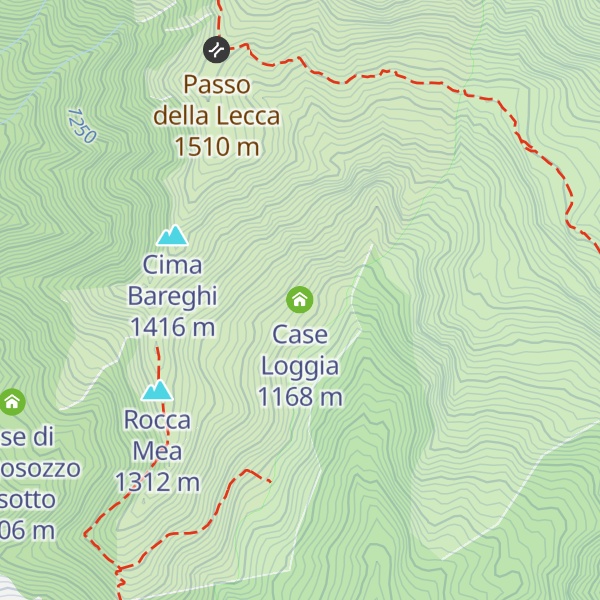 Map of Case Loggia