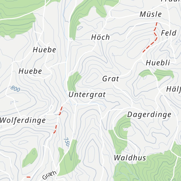 Map of Untergrat