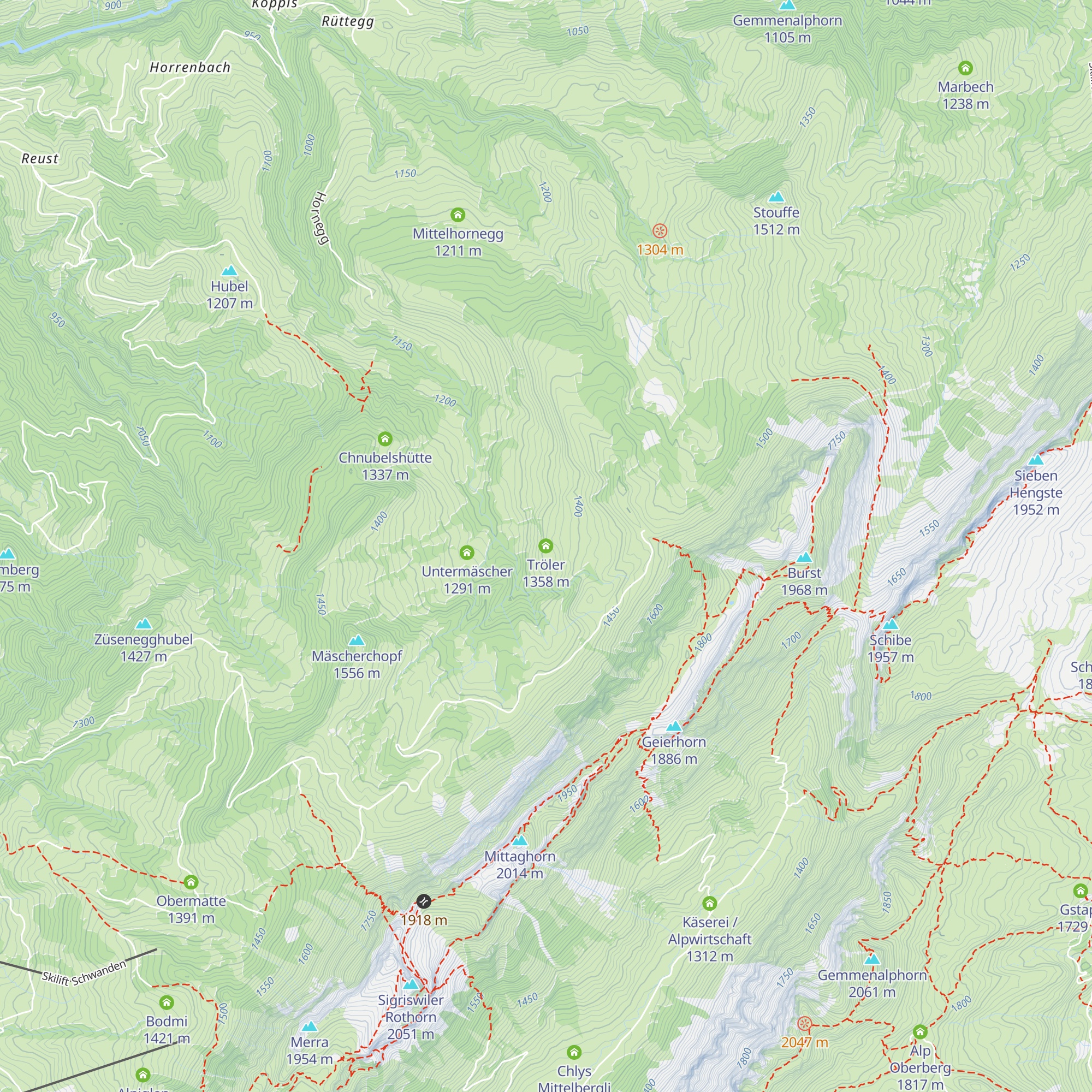 Tröler map