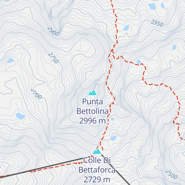 Map of Punta Bettolina
