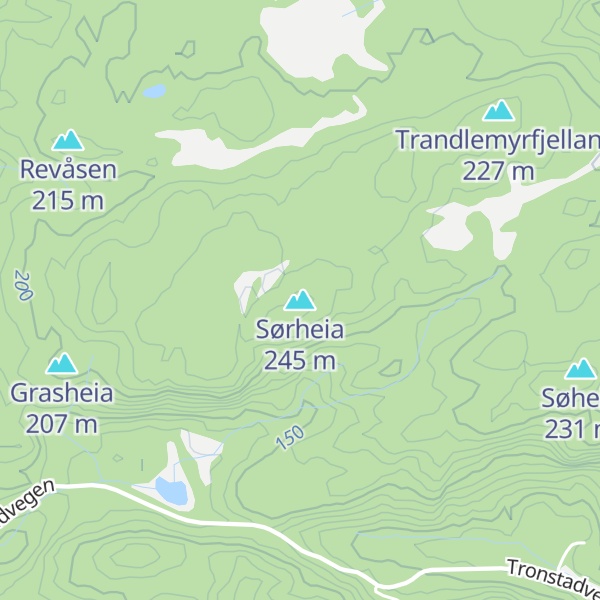 Map of Sørheia