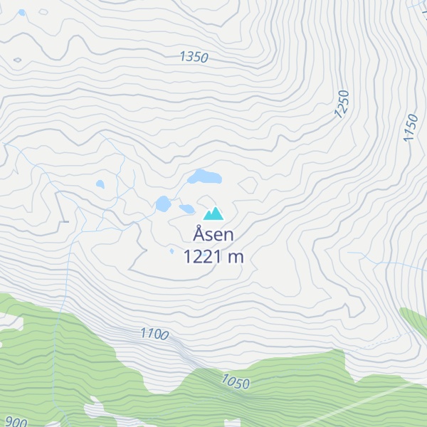 Map of Åsen