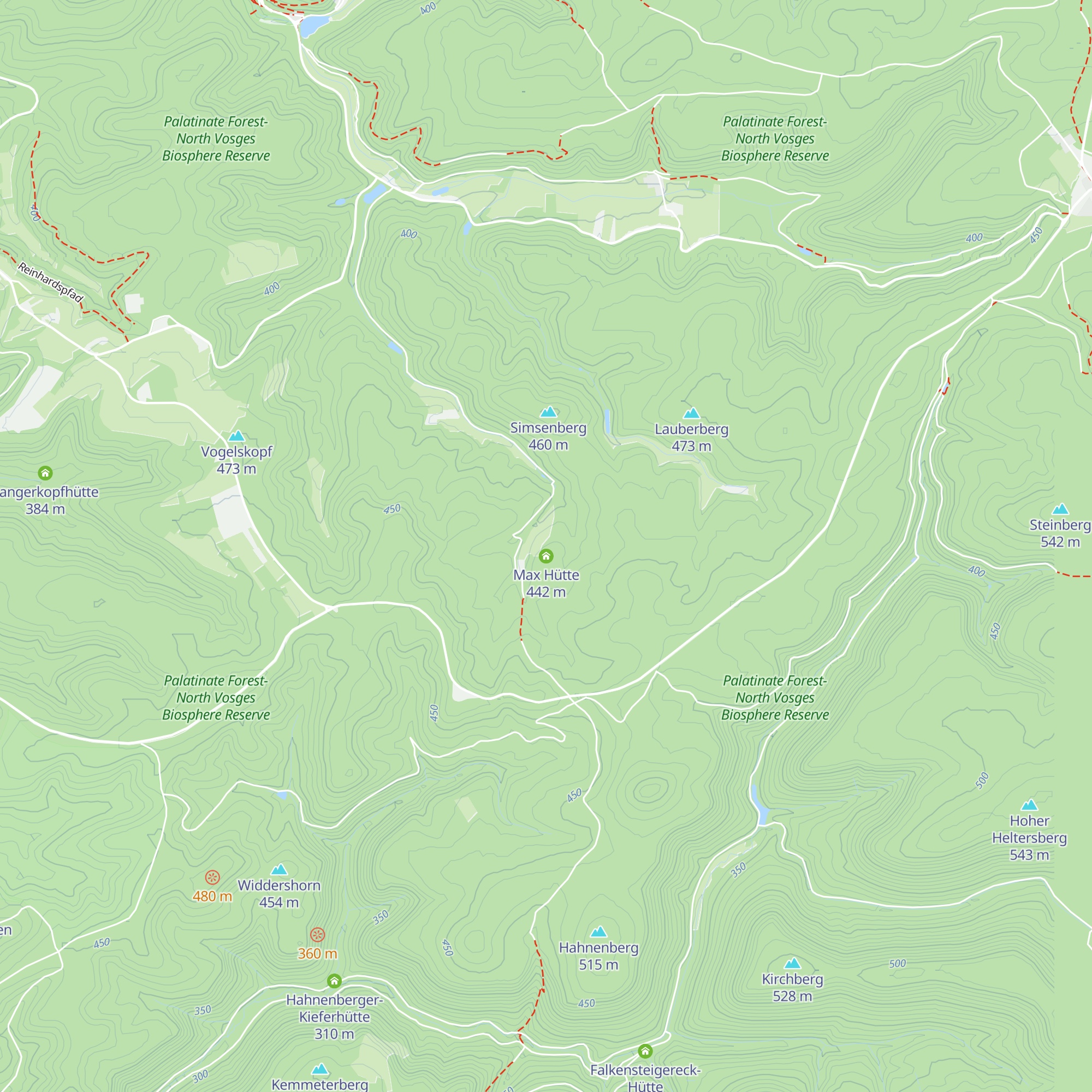 Kuckuckshütte map