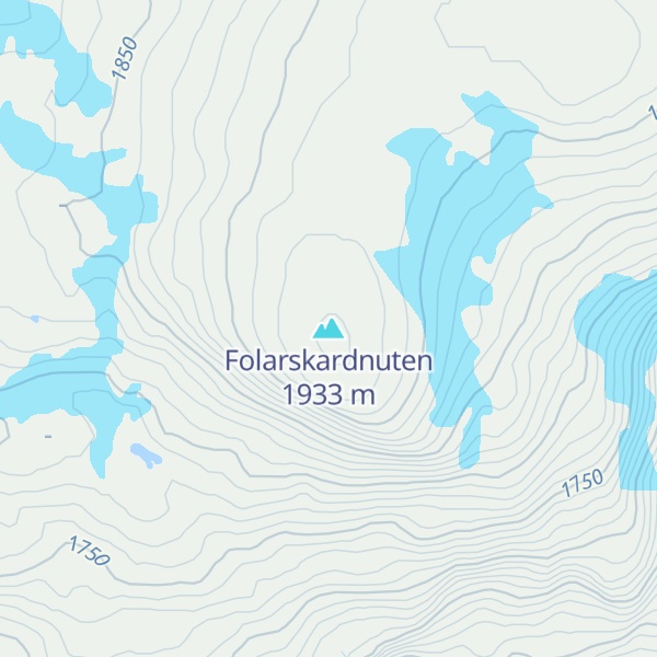 Map of Folarskardnuten
