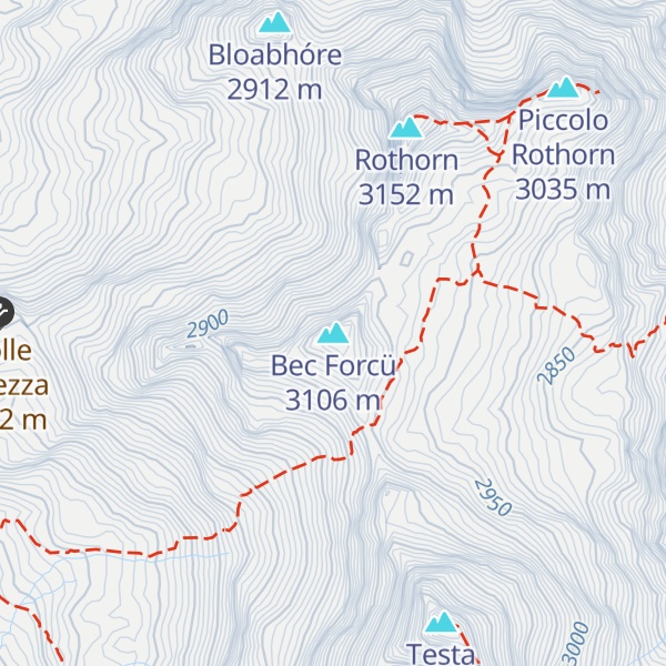 Map of Bec Forcü