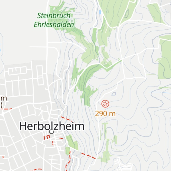 Map of Hüttenbühl Rebhilsi