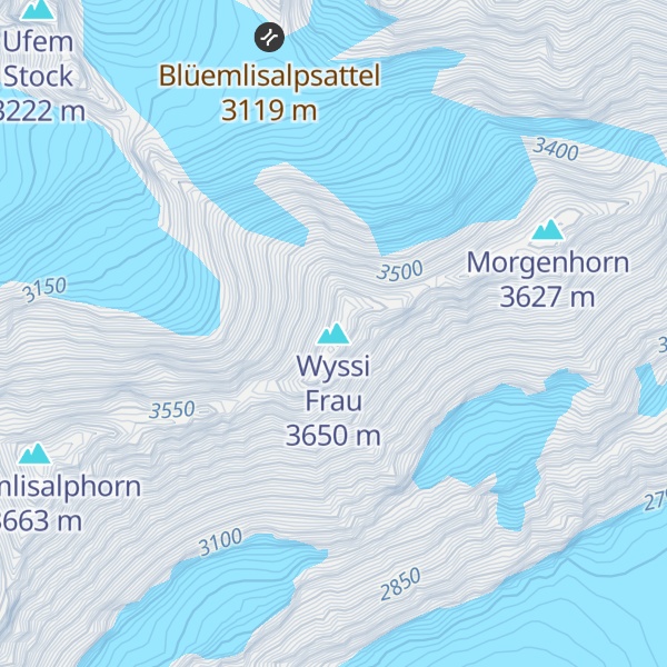 Map of Wyssi Frau