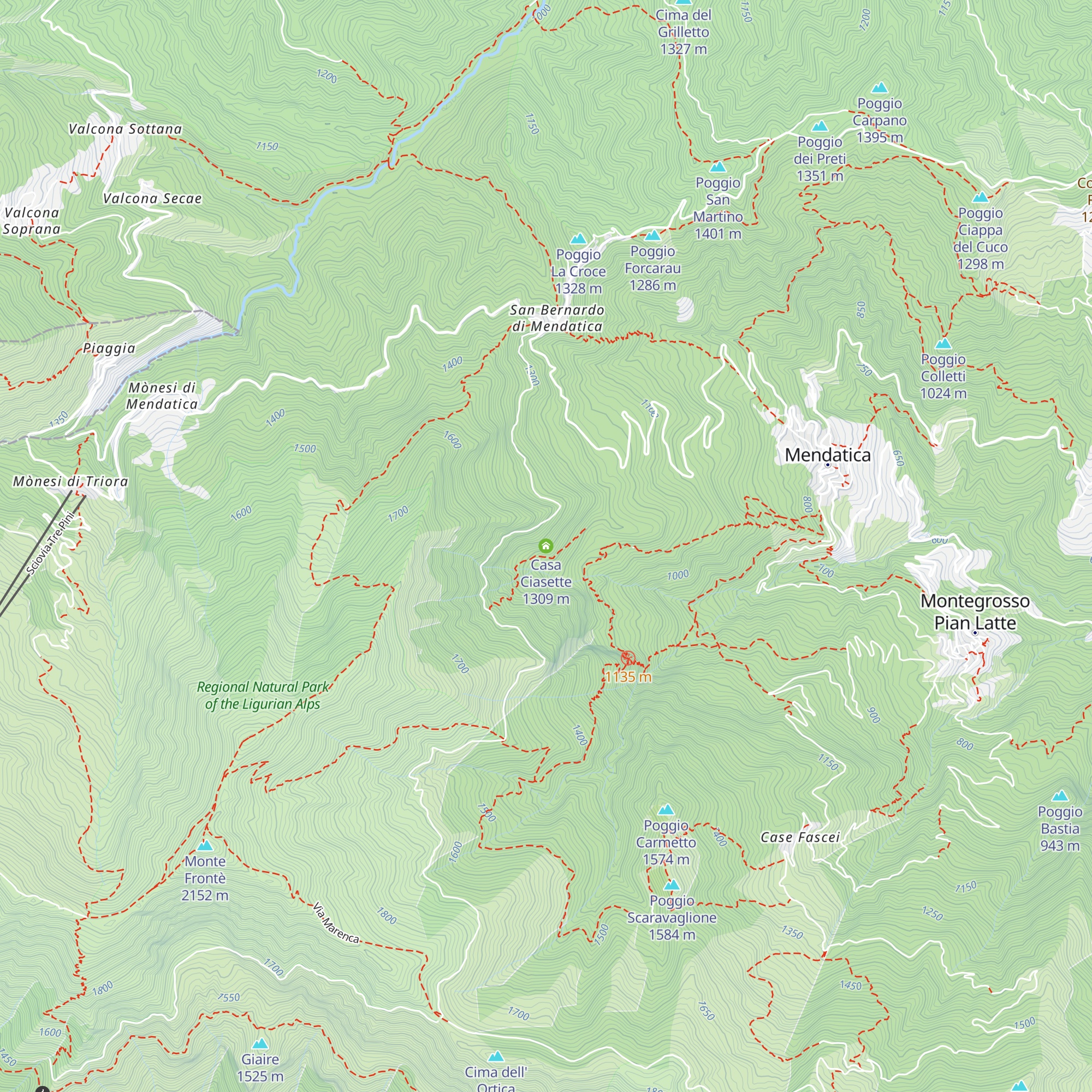 Casa Ciasette map