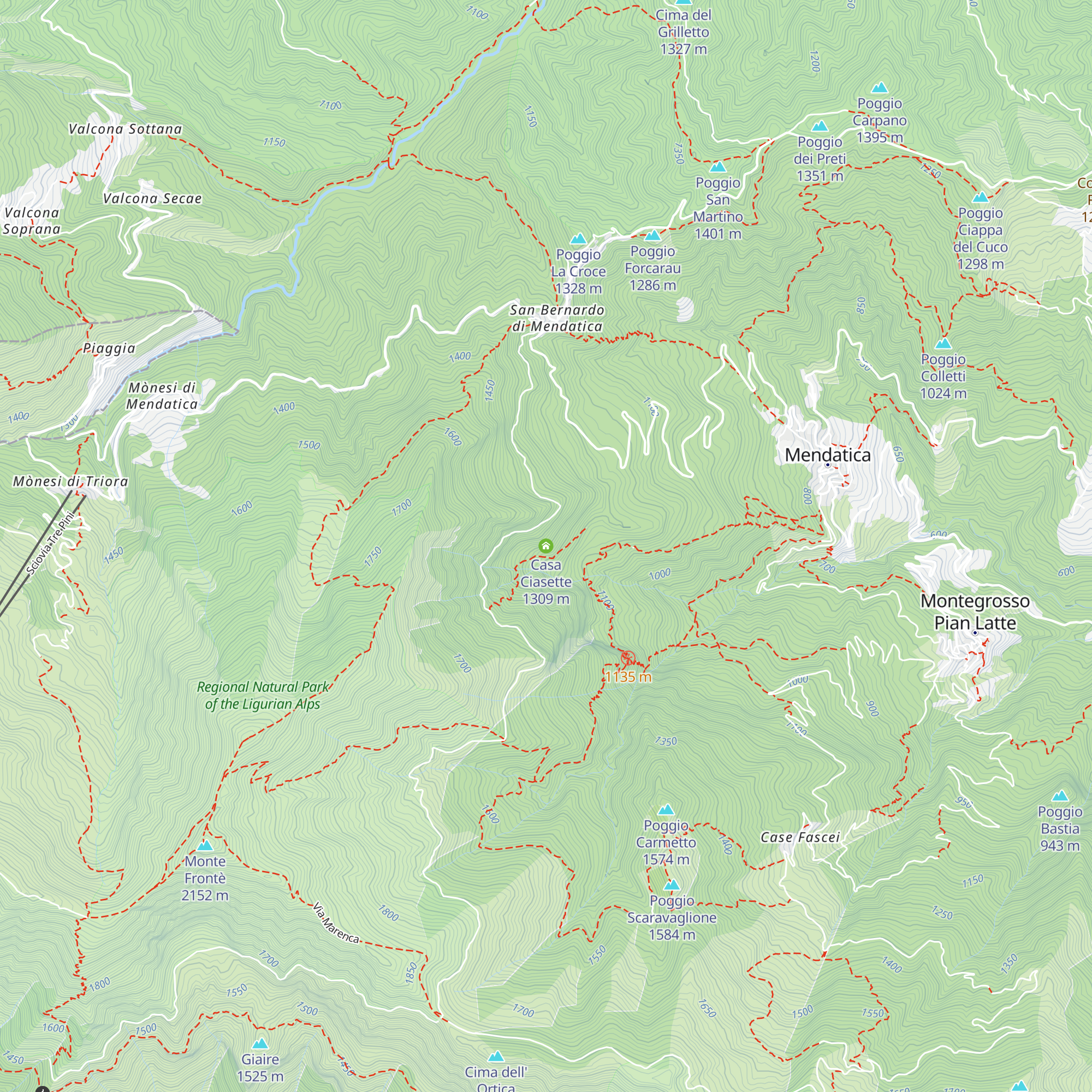 Casa Ciasette map