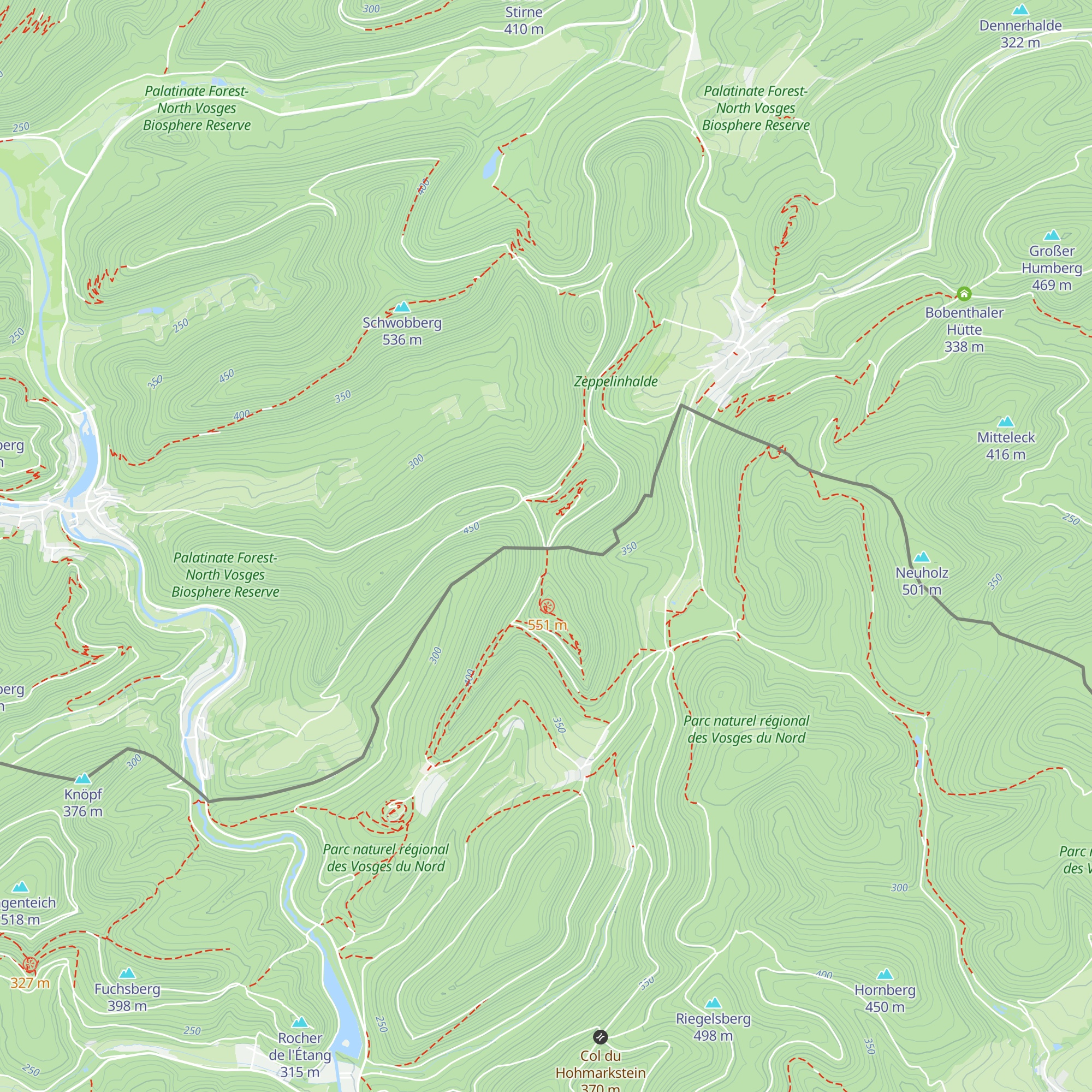 Schutzhütte Kaiser-Wilhelm-Stein map