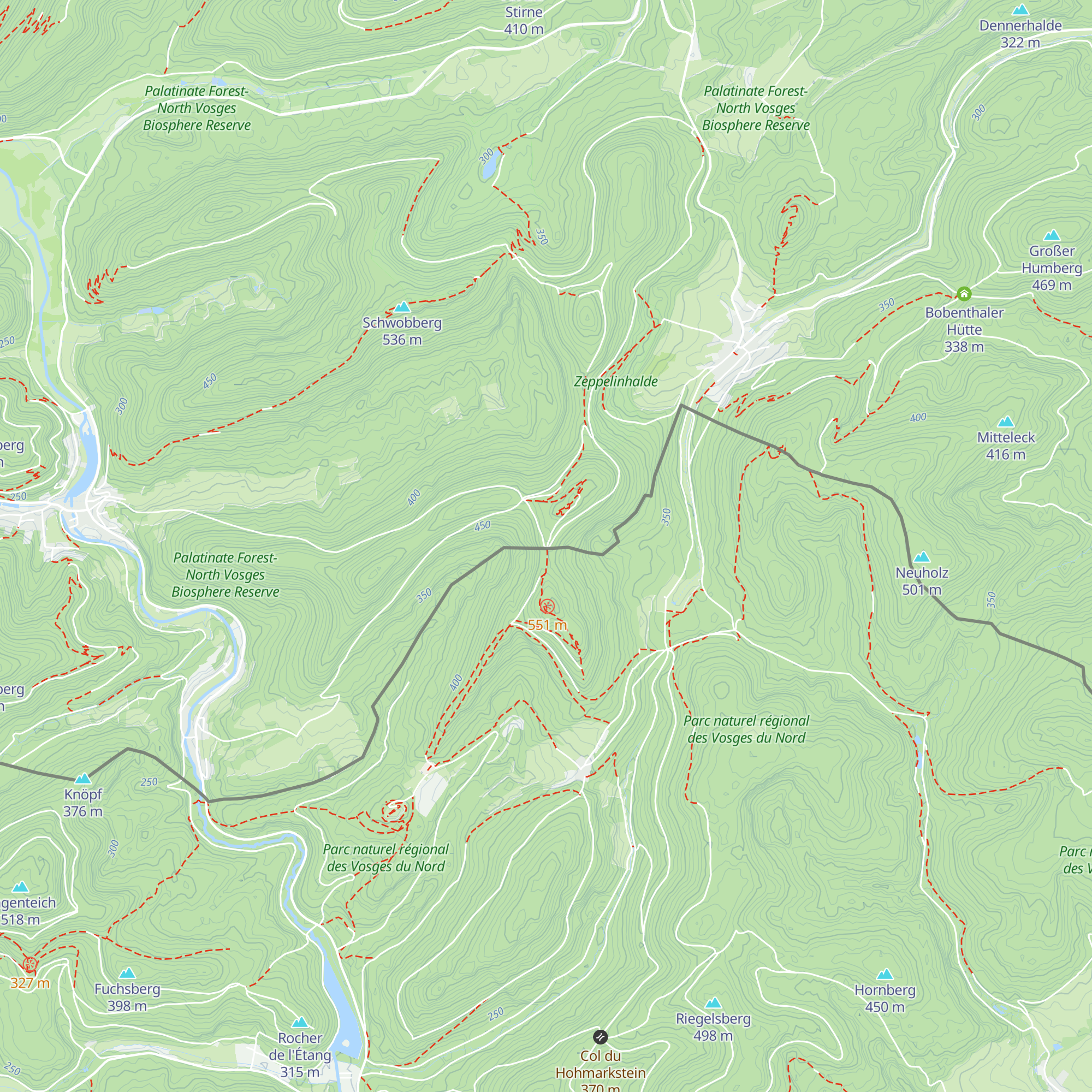 Schutzhütte Kaiser-Wilhelm-Stein map