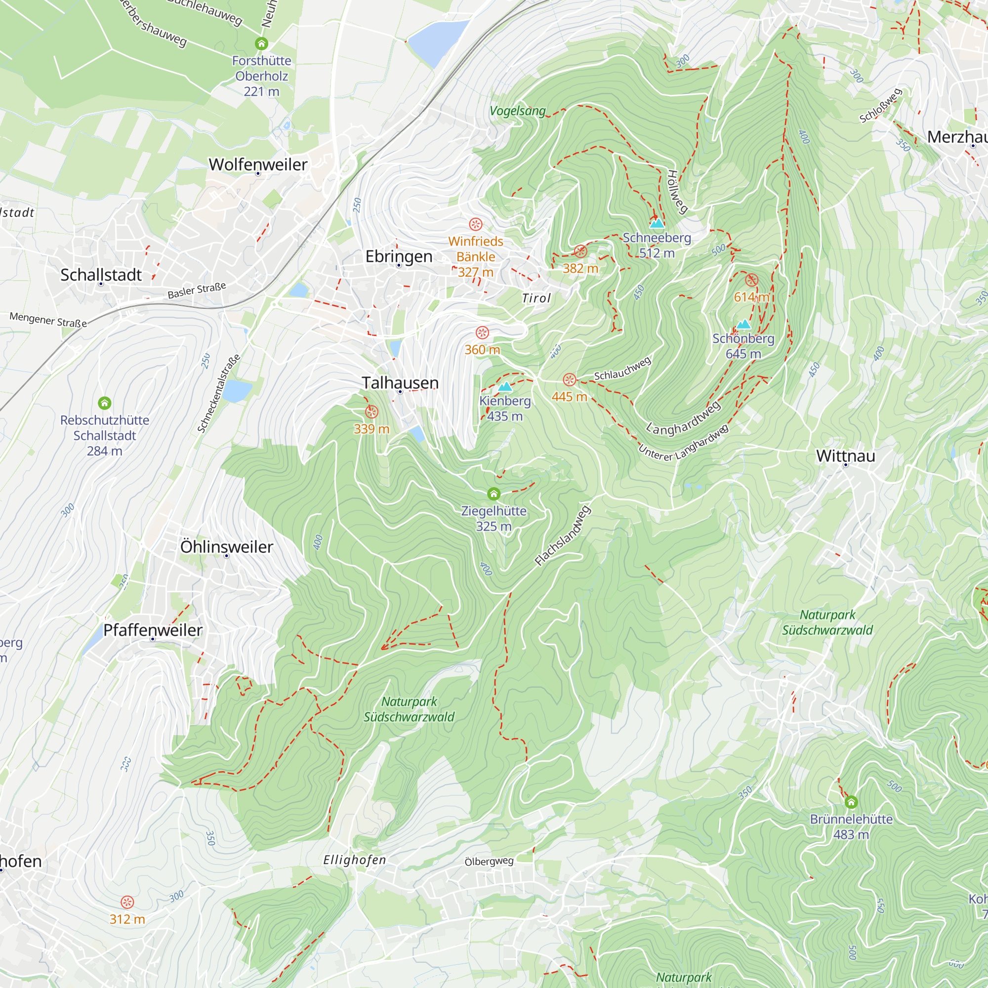 Ziegelhütte map