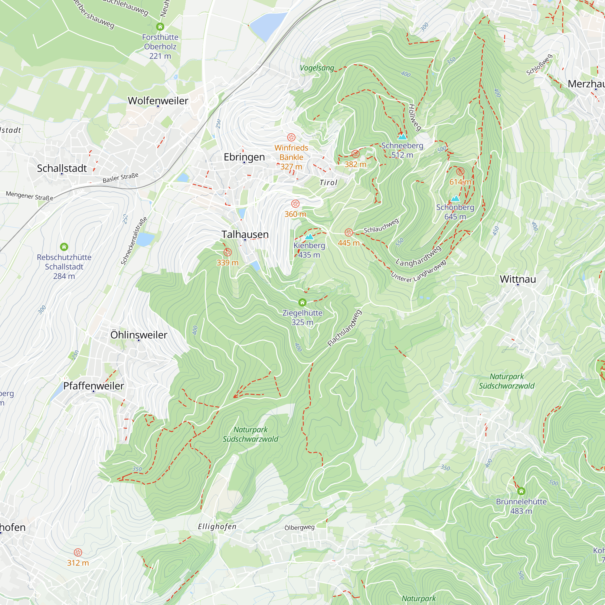 Ziegelhütte map