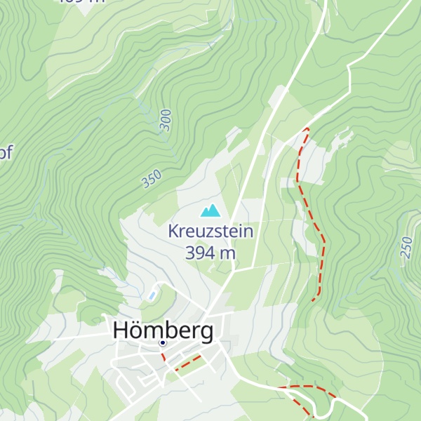 Map of Kreuzstein