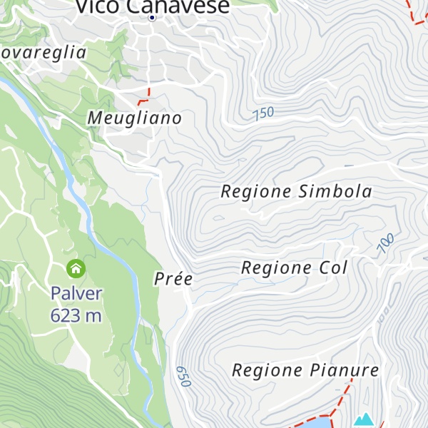 Map of Villa Ricardi di Netro