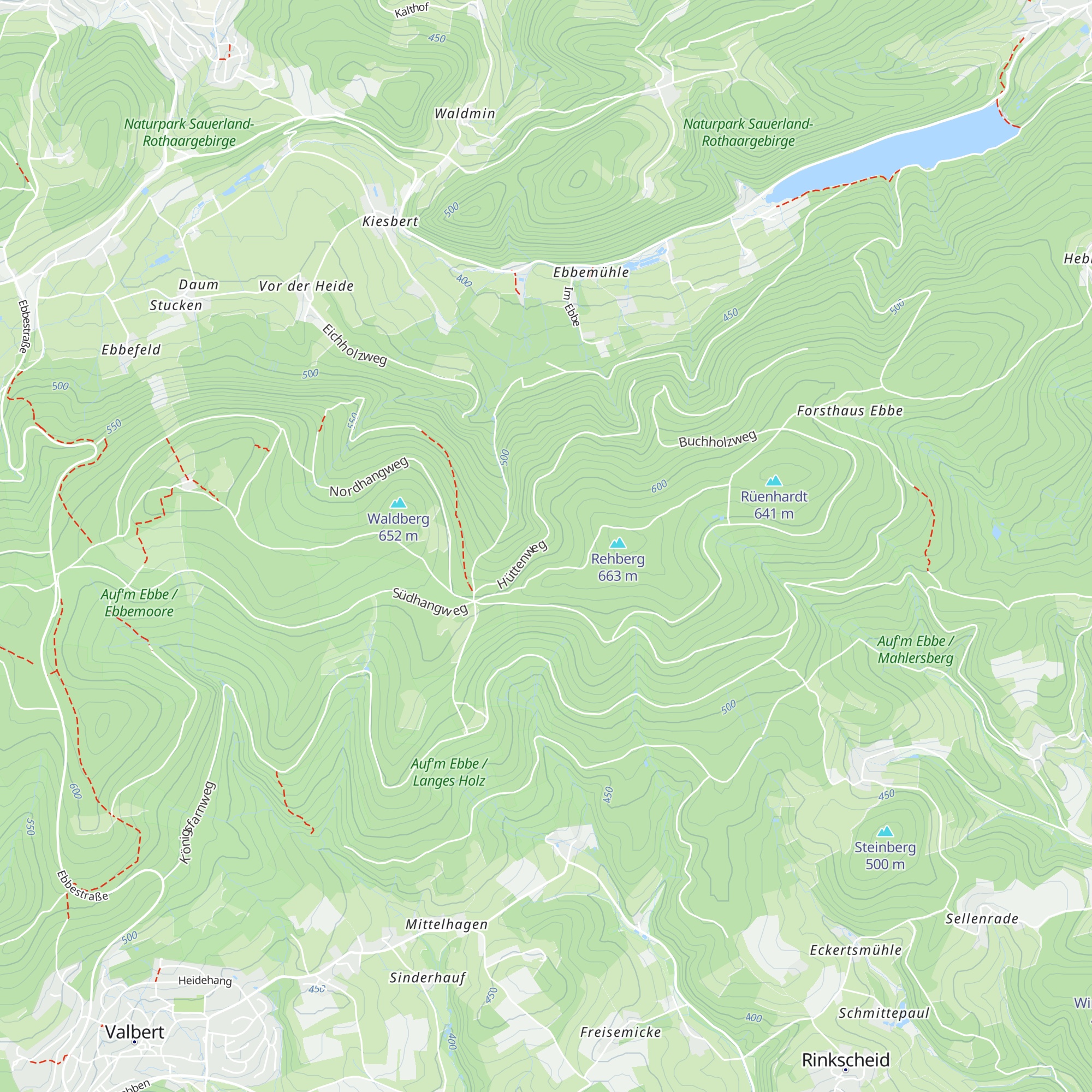 Rehberghütte map