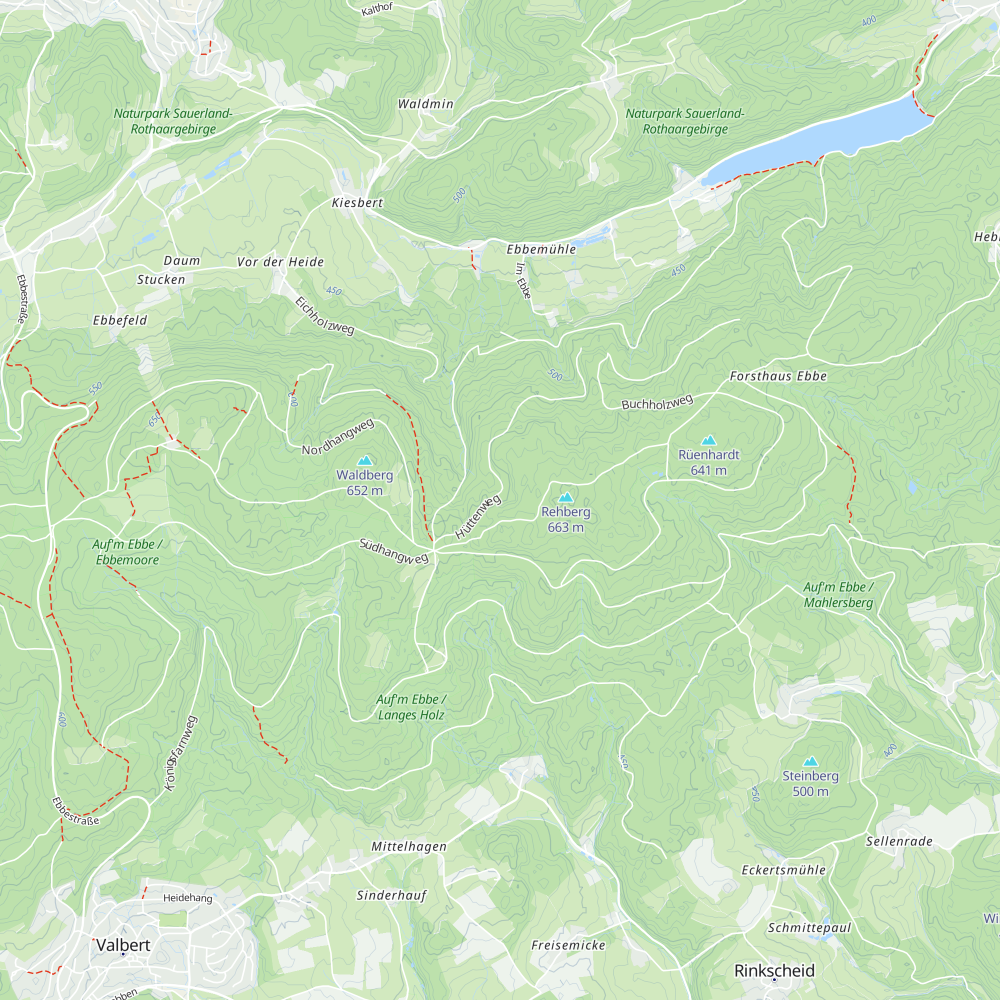 Rehberghütte map