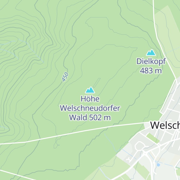 Map of Höhe Welschneudorfer Wald