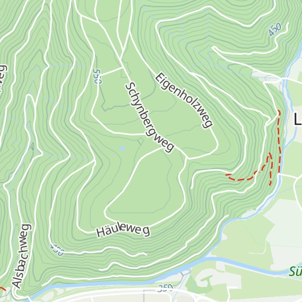 Map of Holzmacherhütte