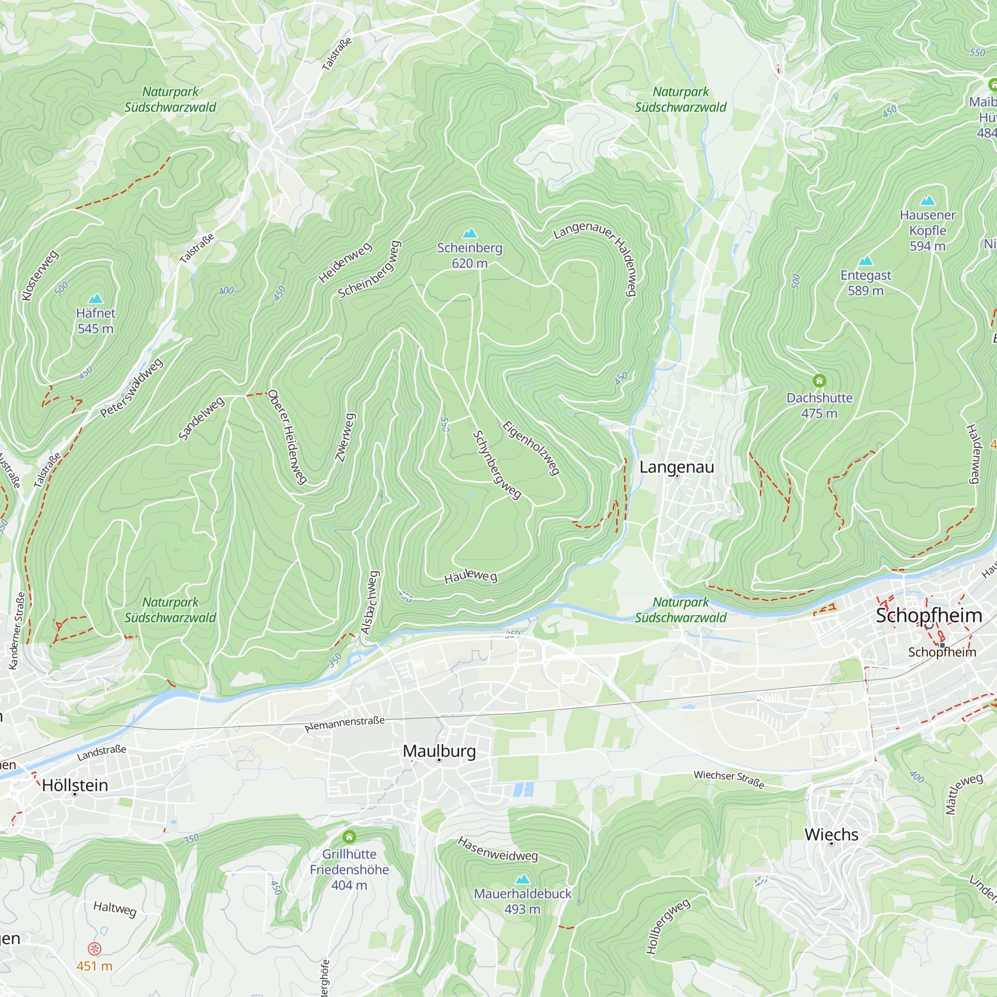 Holzmacherhütte map