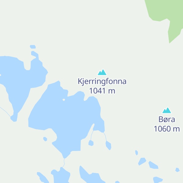 Map of Børa