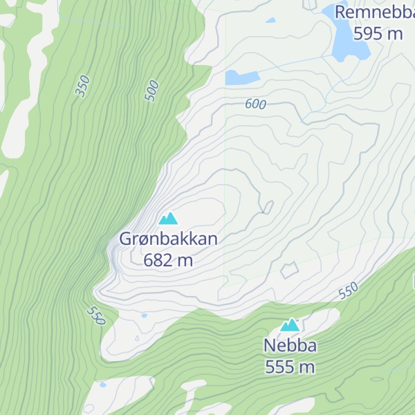 Map of Storhaugen